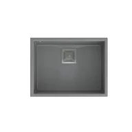 Zlewozmywaki - QUADRON Zlew DAVID 50 silver stone + syfon INOX - miniaturka - grafika 1