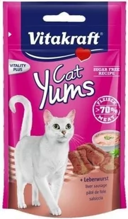 VITAKRAFT CAT YUMS WĄTRÓBKA 40g przysmak d/kota - Przysmaki dla kotów VITAKRAFT CAT YUMS WĄTRÓBKA 40g przysmak d/kota - Przysmaki dla kotów - miniaturka - grafika 1