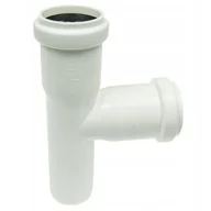 Łączniki, trójniki, kształtki - Trójnik kanalizacyjny biały fi 32/32/90 PP - miniaturka - grafika 1
