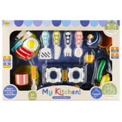 Zabawki AGD - Mega Creative zestaw kuchenny 3Y43BU 3Y43BU SAM SAM - miniaturka - grafika 1