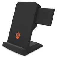 Ładowarki do telefonów - STM Ładowarka indukcyjna ChargeTree Go 3w1 15W Czarny - miniaturka - grafika 1