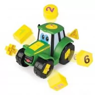 Samochody i pojazdy dla dzieci - Tomy John Deere Ucz się i baw z traktorem 46654 - miniaturka - grafika 1
