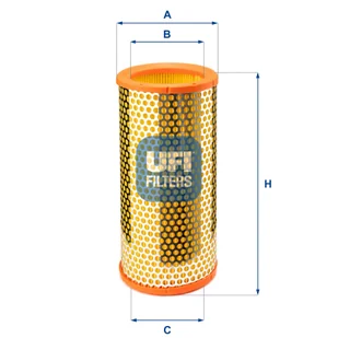 Filtr powietrza UFI Filtry 27.253.00 - Filtry powietrza - miniaturka - grafika 1