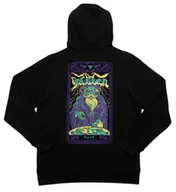 Bluzy męskie - bluza męska FALLEN WIZARD HOODIE Black/Purple - miniaturka - grafika 1