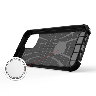Hybrid Armor pancerne hybrydowe etui pokrowiec iPhone 13 złoty - Etui i futerały do telefonów - miniaturka - grafika 5