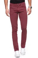 Spodnie męskie - Wrangler, Spodnie męskie, Larston Cordovan Red W18Shd13G, rozmiar W27 L32 - miniaturka - grafika 1