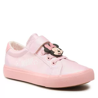 Buty dla dziewczynek - Tenisówki MINNIE MOUSE - CP40-SS2208DSTC Pink - grafika 1