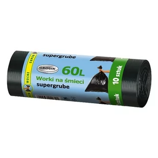 Grosik WORKI NA ŚMIECI 60L 10szt.UK (8571003879) - Worki na śmieci - miniaturka - grafika 3