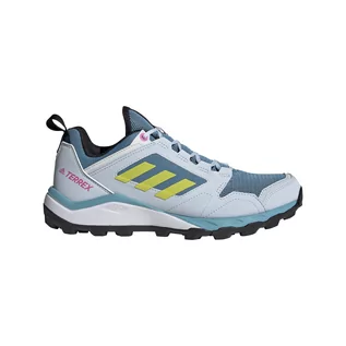 Buty sportowe damskie - Adidas TERREX TERREX Agravic TR Trail Running Shoes Women, hazy blue/acid yellow/crystal white UK 7 | EU 40 2/3 2021 Buty trailowe FX7157-ADWB-7 - grafika 1