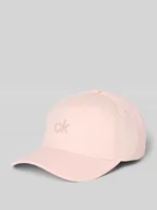Czapki damskie - Czapka z daszkiem z wyhaftowanym logo - miniaturka - grafika 1