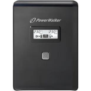 PowerWalker VI 2000 LCD (VI2000LCD-SCHUKO) - Zasilacze awaryjne UPS - miniaturka - grafika 1