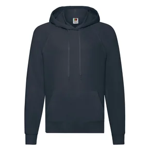 Bluza męska z lekkiego materiału z kapturem Lightweight Fruit of the Loom - Ciemnogranatowy XL - Bluzy męskie - miniaturka - grafika 1