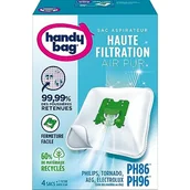 Worki do odkurzaczy - Melitta Handy Bag - PH96 - Zestaw 3 x 4 worków do odkurzaczy Philips, AEG, Electrolux, Volta i Tornado, szczelne zamknięcie, filtr antyalergiczny, filtr silnikowy - miniaturka - grafika 1