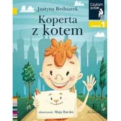 Baśnie, bajki, legendy - Justyna Bednarek Koperta z kotem Czytam sobie Poziom 1 - miniaturka - grafika 1