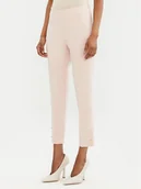 Spodnie damskie - Rinascimento Spodnie materiałowe CFC0122858003 Różowy Regular Fit - miniaturka - grafika 1