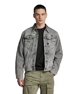 G-STAR RAW Unisex Arc 3D kurtka dżinsowa męska kurtka, Szary (Faded Carbon D20086-C909-C762), XS - Kurtki męskie - miniaturka - grafika 1