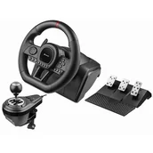 Kontrolery gier na PC - Kierownica TRACER SimRacer MANUAL GEARBOX 6 in 1 (PC/PS4/PS3/Xone/X360/SWITCH) - miniaturka - grafika 1