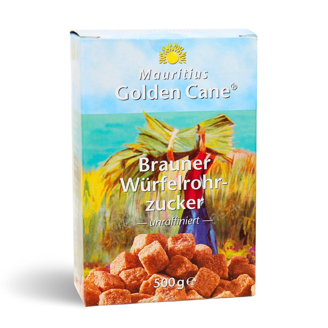 Cukier trzcinowy z Mauritiusa kostka 500 g Tropical Cubes
