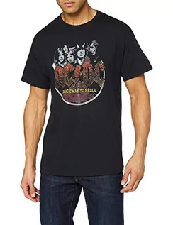 Koszulki męskie - DC AC męski Highway T-Shirt, czarny, xl ACDCTSHIRT-10 - grafika 1