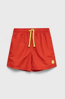 Spodnie i spodenki dla chłopców - CMP szorty kąpielowe dziecięce kolor czerwony - grafika 1