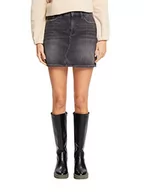 Spódnice - edc by ESPRIT Damska spódnica 112CC1D307, 922/GREY MEDIUM WASH, 27 (DE) - miniaturka - grafika 1