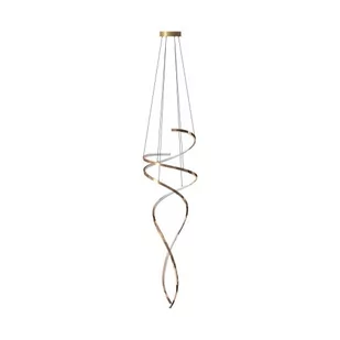 Coco lampa wisząca z pilotem 2xLED/68W złota MD3127-2M-3GT - Lampy sufitowe - miniaturka - grafika 1