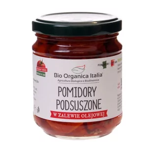 Biorganica POMIDORY PODSUSZONE W ZALEWIE OLEJOWEJ BIO 190 g - NUOVA - Zdrowa żywność - miniaturka - grafika 1