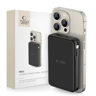 Powerbanki - Powerbank TECH-PROTECT PB31 LifeMag MagSafe 10000 mAh Czarny | Bezpłatny transport - miniaturka - grafika 1