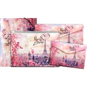 Teczki i skoroszyty - Teczka kopertowa A4 PP na suwak TAKE ME TO PARIS 0410-0063-56 PANTA PLAST - miniaturka - grafika 1