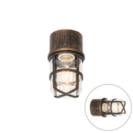 Lampy ogrodowe - QAZQA Kinkiet zewnętrzny vintage postarzany złoty IP54 - Kiki - miniaturka - grafika 1