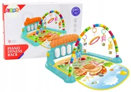 Maty edukacyjne - BEMI MATA EDUKACYJNA DLA NIEMOWLĄT PIANINKO PAŁĄK Z ZABAWKAMI - miniaturka - grafika 1