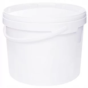 Wiadro plastikowe 10 Litr Białe na Żywność! - Wiadra i kastry budowlane - miniaturka - grafika 1