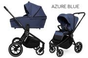 Wózki dziecięce - MUUVO QUICK 4.0 2w1 Azure Blue - miniaturka - grafika 1