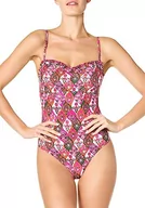Stroje kąpielowe - goldenpoint Damski jednoczęściowy kostium kąpielowy Summer Memories, wielokolorowa, 80B - miniaturka - grafika 1