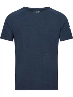 Koszulki sportowe męskie - Regatta Koszulka funkcyjna "Ambulo" w kolorze granatowym - grafika 1
