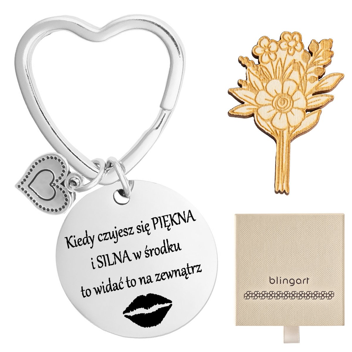 Brelok do kluczy z GRAWEREM okrągły przywieszka SE