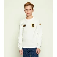 Bluzki dla dziewczynek - Aeronautica Militare Longsleeve Regular Fit - miniaturka - grafika 1