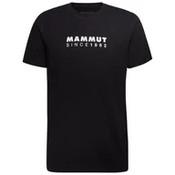 Koszulki sportowe męskie - Koszulka męska Mammut Core T-Shirt Men Logo Rozmiar: XL / Kolor: czarny - miniaturka - grafika 1