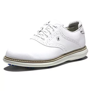 Footjoy Męskie buty do golfa, biały, 41 EU - Buty sportowe męskie - miniaturka - grafika 1