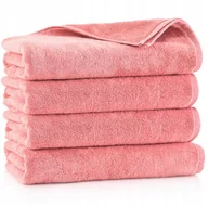 Ręczniki - 4X RĘCZNIK 70x140 FROTTE 100% BAWEŁNA KĄPIELOWY ŁAZIENKOWY PLAŻOWY HOTELOWY - miniaturka - grafika 1