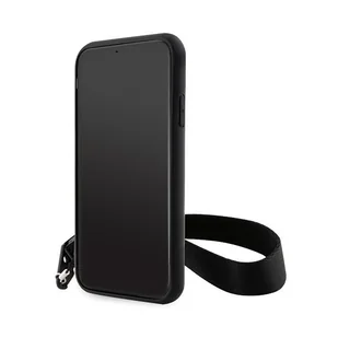 Karl Lagerfeld KLHCN61SAKLMBSK iPhone 11 / Xr  6.1" czarny/black hardcase Monogram Losange Saffiano - Etui i futerały do telefonów - miniaturka - grafika 5