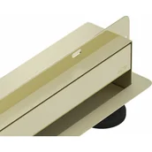 Odpływy liniowe - Mexen Flat Wall odpływ liniowy ścienny 2w1 80 cm, złoty - 1530080 - miniaturka - grafika 1