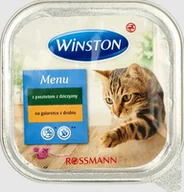 Mokra karma dla kotów - WINSTON karma dla kota z pasztetem z dziczyzny100g - miniaturka - grafika 1