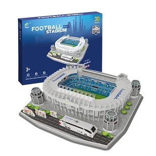 Stadion piłkarski - SANTIAGO BERNABEU - Real Madryt FC - Puzzle 3D 138 elementów - Puzzle Stadion piłkarski - SANTIAGO BERNABEU - Real Madryt FC - Puzzle 3D 138 elementów - Puzzle - miniaturka - grafika 1