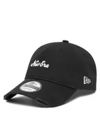 Czapki i chusty sportowe męskie - New Era Czapka z daszkiem Distressed 9TWENTY 60667623 Czarny - miniaturka - grafika 1