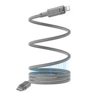 Kable USB - yesido Magnet. Kabel CA172L 27W C/iP 1m 3A, GRAY / SZARY - miniaturka - grafika 1