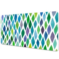 Podkładki na biurko - Podkładka na biurko Abstrakcyjne barwne wzory 90x45 cm - miniaturka - grafika 1