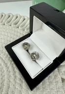 Spinki do mankietów i krawatów - SPINKI DO MANKIETÓW koszuli mankietu srebrne - miniaturka - grafika 1