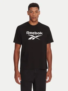 Reebok T-Shirt RK25141CCM Czarny Regular Fit - Koszulki męskie - miniaturka - grafika 1