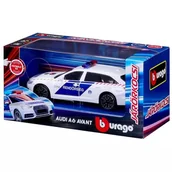 Samochody i pojazdy dla dzieci - Bburago: Węgierski radiowóz Audi A6 - 1:43 - miniaturka - grafika 1